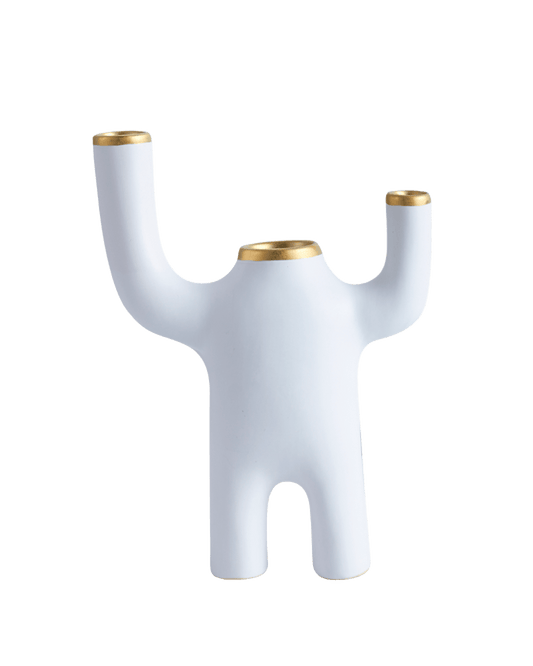 JARRÓN IVES WHITE CHICO