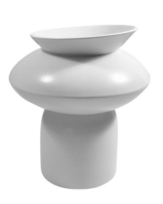 JARRÓN AYFER BLANCO