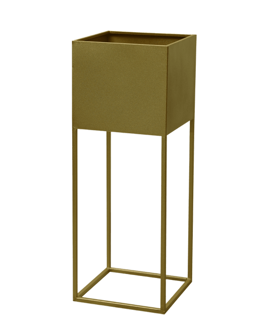 MACETA CADEN DORADA MEDIANA