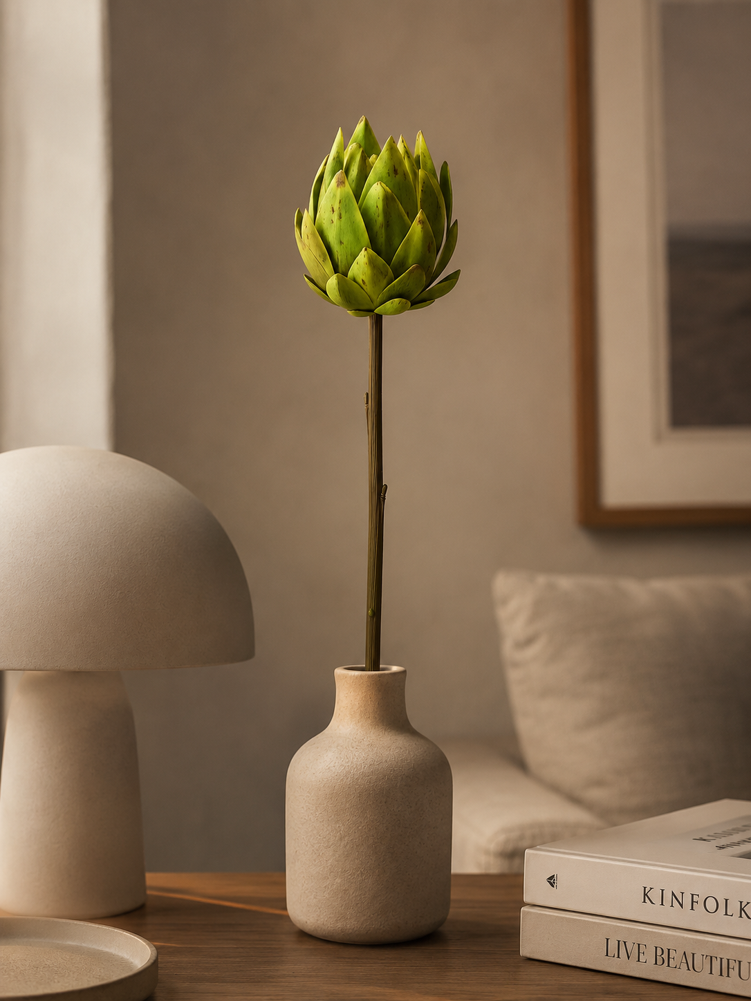 FOLLAJE FLOR CYNARA