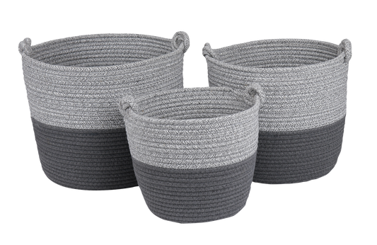 SET DE CANASTAS SILIO GRIS